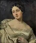 Portrait de femme à la robe ivoire, 1846