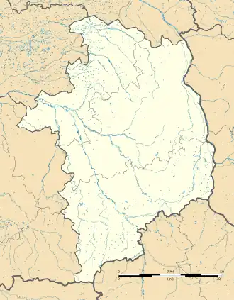 voir sur la carte de Cher