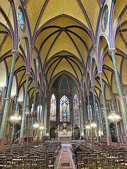 Église Saint-Eugène de Paris Intérieur.