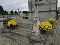 Tombe de Mgr Jacqueline.