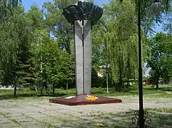 Buste de Leonid Kyzym, monument classé[10].
