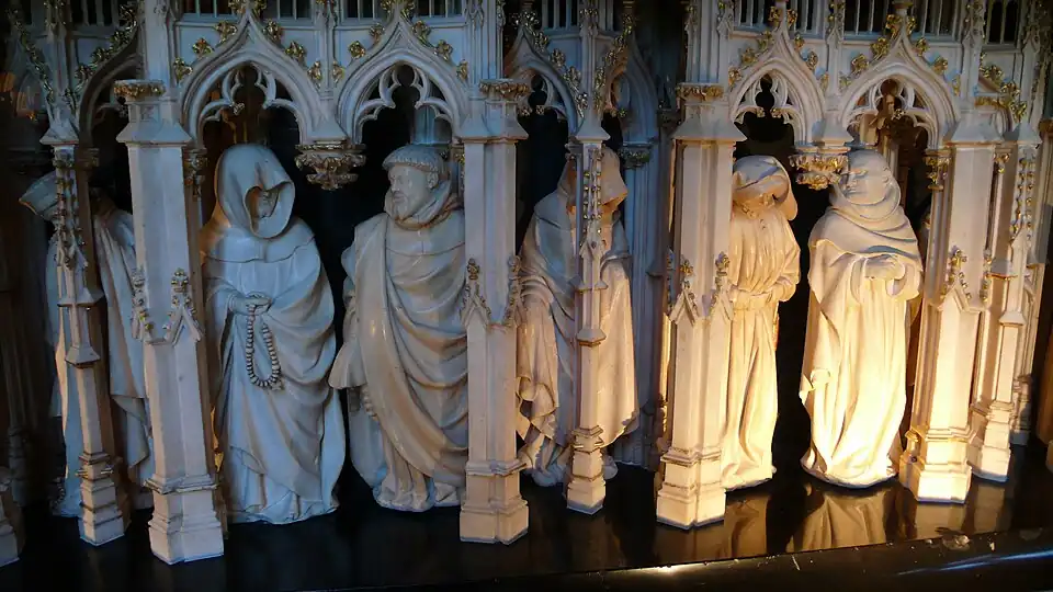 Pleurants du tombeau de Philippe le Hardi.