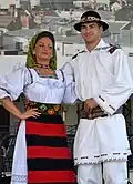 Costume traditionnel roumain transylvain[22].