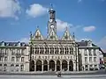 L'hôtel de ville de Saint-Quentin, en France.