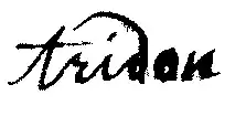 signature de Pierre Tridon