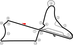 Tracé de la course