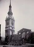 Après les bombardements de la Seconde Guerre mondiale