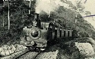Corpet-Louvet (672-1896) no&nbsp;12, du chemins de fer départementaux du Finistère.