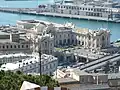 Gare maritime de Gênes vue depuis le Château d'Albertis
