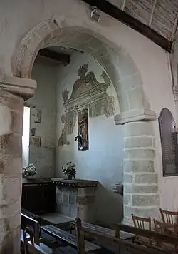 La chapelle nord.