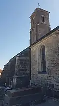 Côté de l'église.