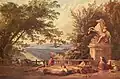La Terrasse de Marly Hubert Robert