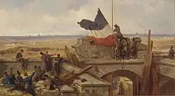 Eugen Adam, Fort de Vanves, 1870