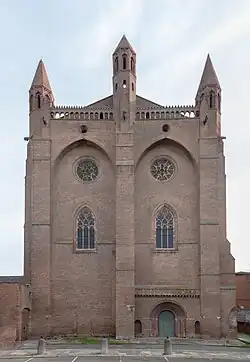 Architecture de style Gothique méridional (XIIIe&nbsp;siècle).