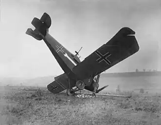Vue de l'avion.