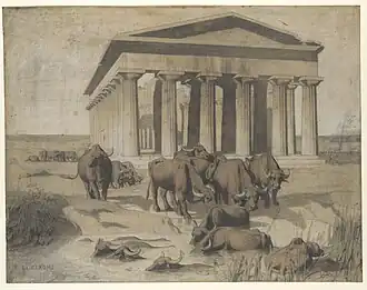 Dessin au Metropolitan Museum of Art (46,6&nbsp;×&nbsp;60,1&nbsp;cm).