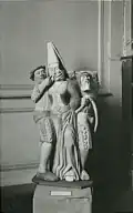 Chapelle de la Trinité : statue de sainte Apolline.