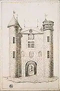 Le Châtelet sur le pont Saint-Pierre, par Georges Bouet