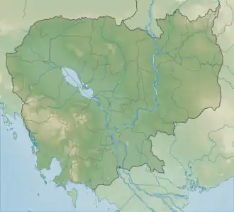 voir sur la carte de Cambodge