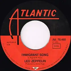 "Immigrant Song" par Led Zeppelin