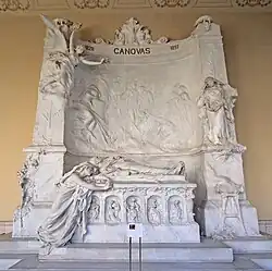 Le tombeau d'Antonio Cánovas del Castillo