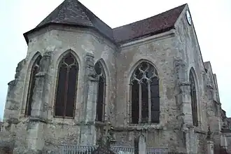 L'abside détail.