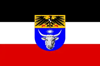Drapeau proposé pour le Sud-Ouest africain allemand