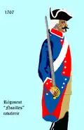 régiment de Noailles de 1767 à 1776