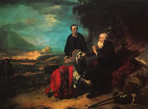 Le Prophète Elisée, 1664 Musée des beaux-arts de Budapest