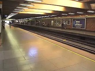 La station de la ligne 2.