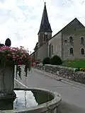 L'église de Beaufort.
