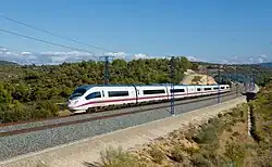 Renfe série 103 (Velaro E) à Vinaixa