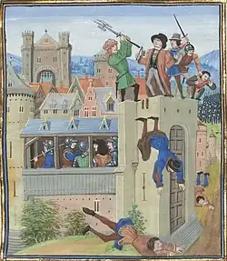 Exécution d'Étienne Marcel et Jean Maillard (1358).