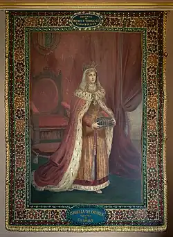Isabelle la Catholique, protectrice de Colomb.