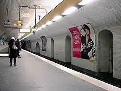 L'une des demi-stations de la ligne 8.