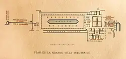 Plan de la Villa des Papyrus