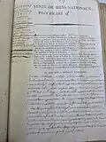 Rachat du château par Étienne-Jean-François d'Aligre.