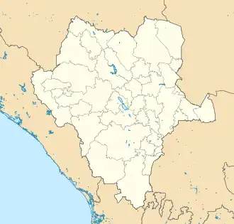 Voir sur la carte administrative du Durango