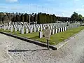 Carré des victimes civiles du bombardement allié du 6 juin 1944.
