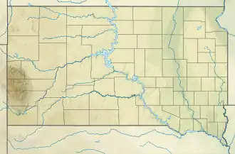 (Voir situation sur carte : Dakota du Sud)