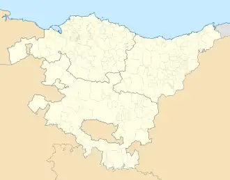 voir sur la carte du Pays basque