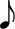 \new Staff \with {
  \remove "Staff_symbol_engraver"
  \remove "Time_signature_engraver"
  \hide Clef
}
a'8