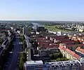 Vue vers le nord.