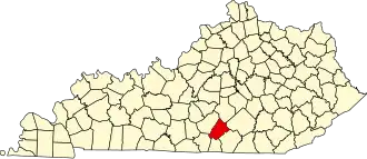 Localisation de Comté de RussellRussell County((