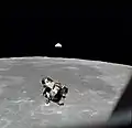 Retour du module Eagle pour se raccrocher au module de commande Columbia.