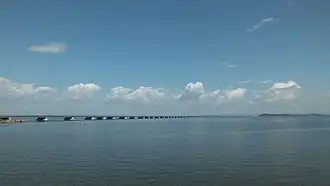 Pont de la baie de l'Amour, qui pourrait être la fin de la M12, à Vladivostok.