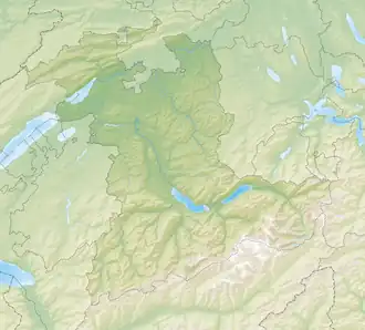 (Voir situation sur carte : canton de Berne)