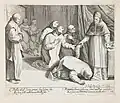 Planche no&nbsp;13 de Dietrich Krüger, d'après Giovanni Lanfranco