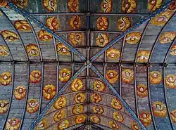 Le plafond.