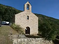 La nouvelle église de Llar (XIXe&nbsp;siècle).
